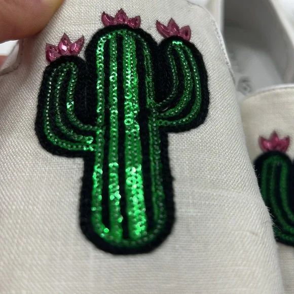 NWOT Katy Perry Canvas shoes size 9.5 - Picture 7 of 7